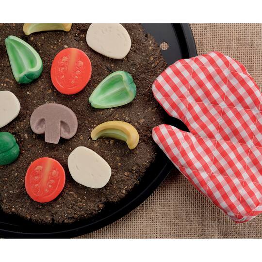 Yellow Door 2" Pizza Toppings Sensory Play Stones Set